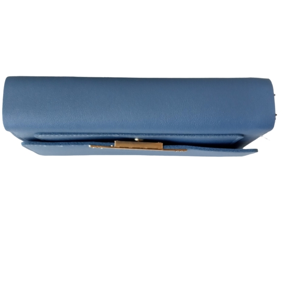 ENDAYCON Crossbody Handbag Blue & Gold - Picture 3 of 8